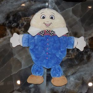 Mother Goose Side Kicks Humpty Dumpty Plush Teether Baby Blanket Lovey